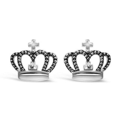 Crown Stud Earrings