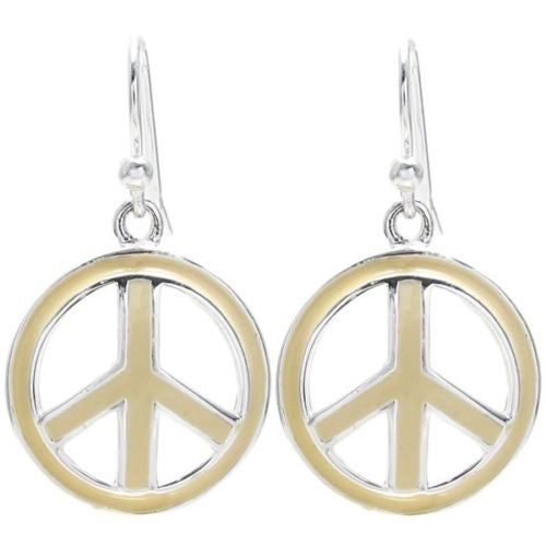 420874 White Peace Pendant