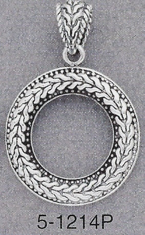 5-1214 Circular Wreath Pendant