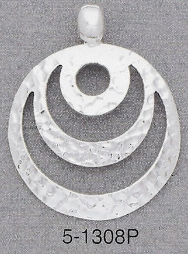 5-1308 Distressed Ripple Pendant