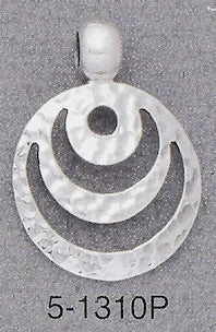 5-1310 Small Distressed Ripple Pendant