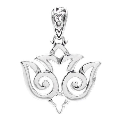 5270017 Soaring Bird Outline Pendant