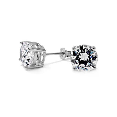 Round CZ Studs - Mutliple Sizes