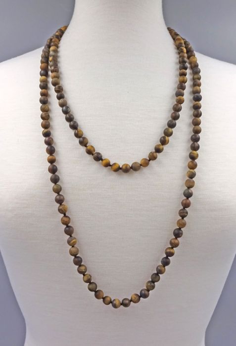 8MM Tiger Eye Matte 36” or 60”