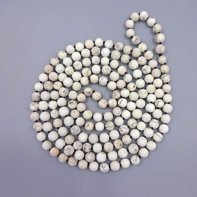 8MM White Turquoise Matte 60"