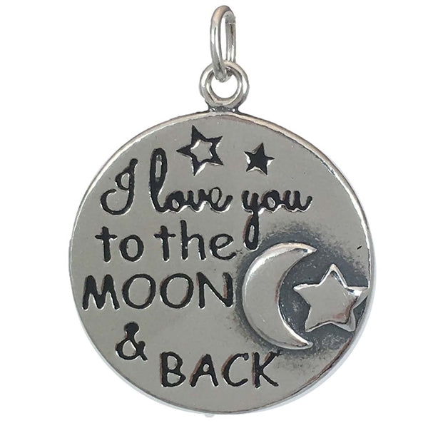 MPD 9008 Love you to the moon & back charm