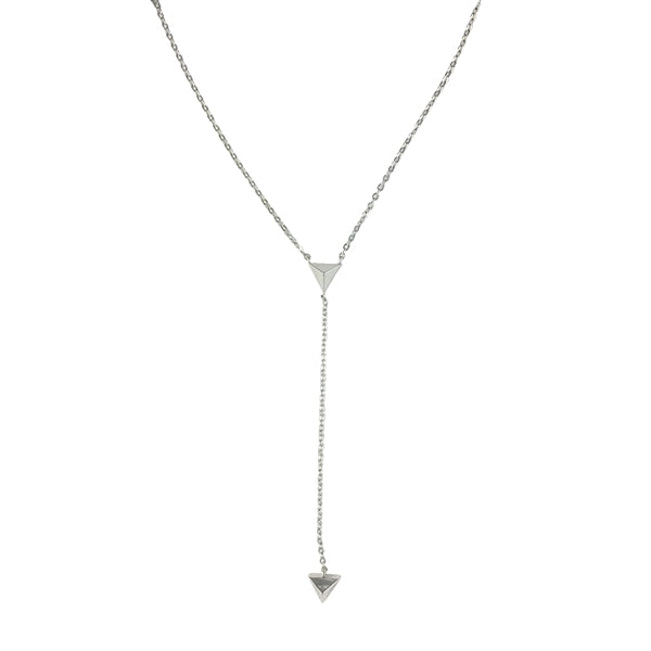 RN-1440 Dainty Triangle Necklace