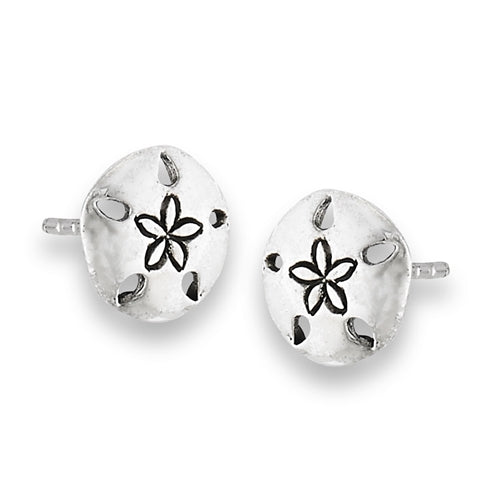 Sand Dollar Stud Earrings