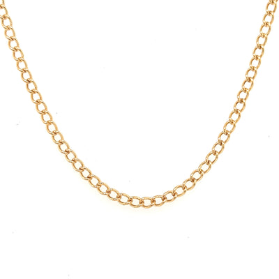 CX08: 1.7mm Curb Chain by the foot