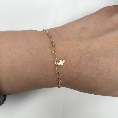 CH13 Tiny Cross 4.5m Wide Charms (Pack of 6)