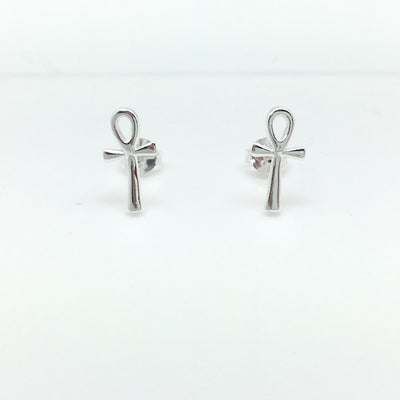 OT3-26793 Tiny Ankh Studs