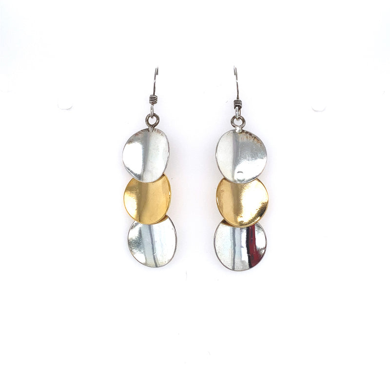 1578 Two Tone Earrings