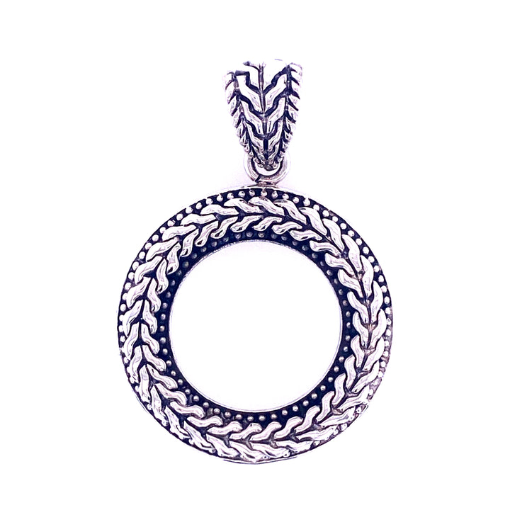 5-1214 Circular Wreath Pendant