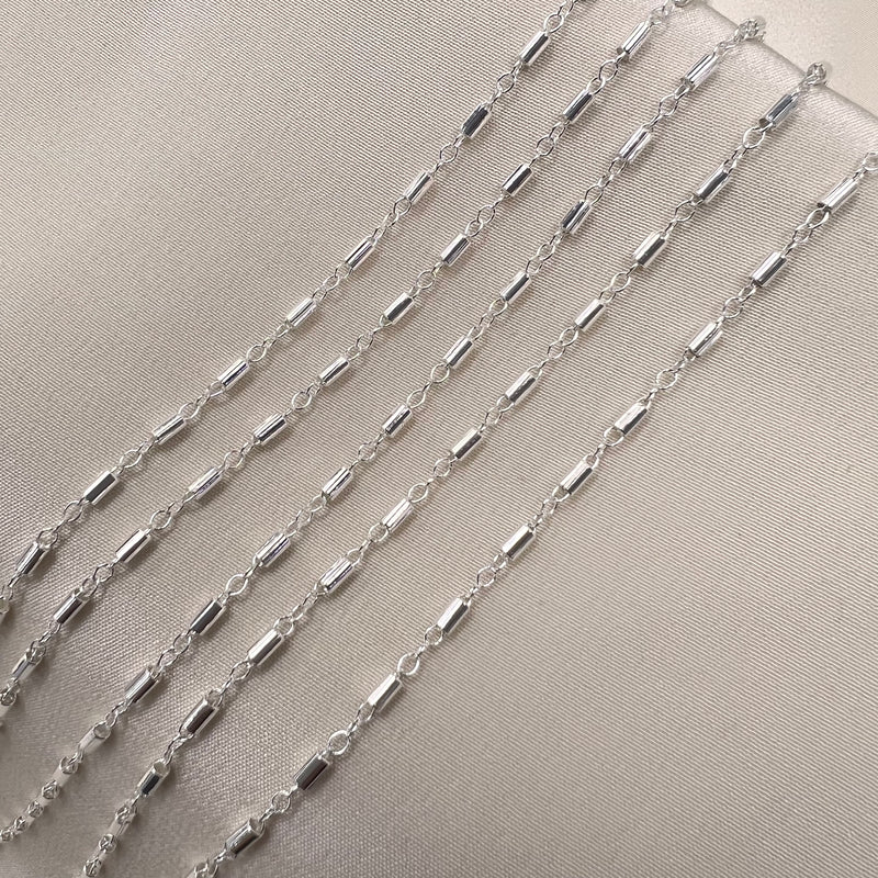 Tube Bar Chain By the Foot