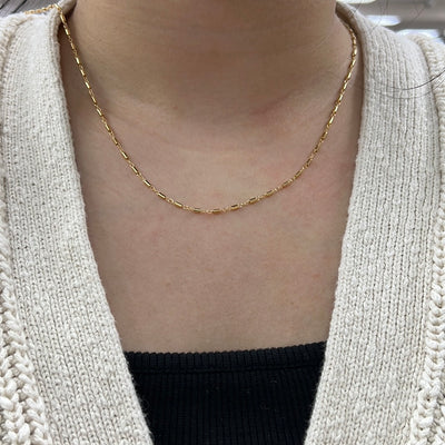Tube Bar Chain By the Foot