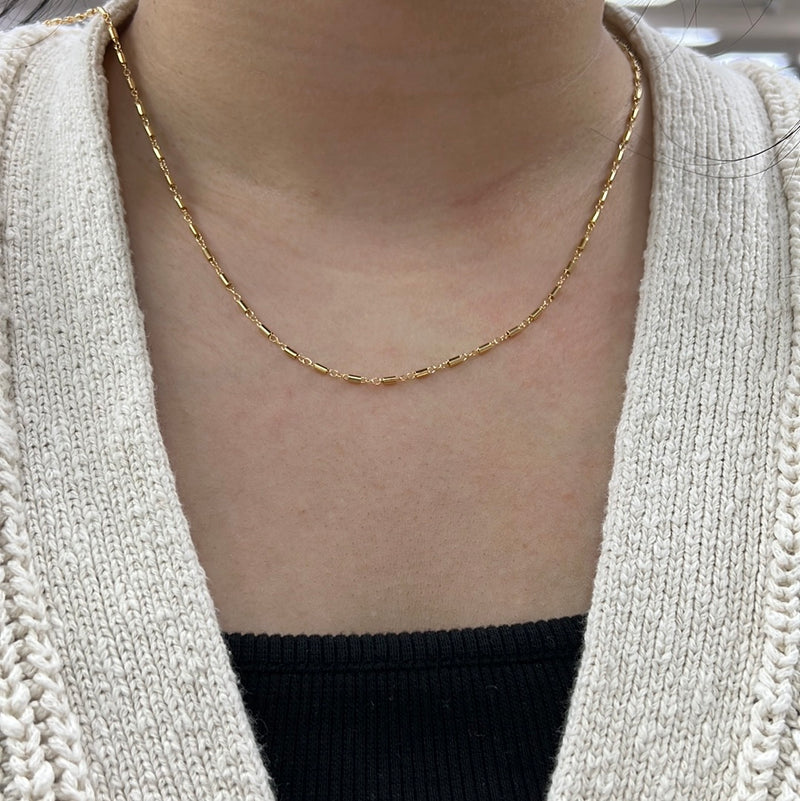 Tube Bar Chain By the Foot