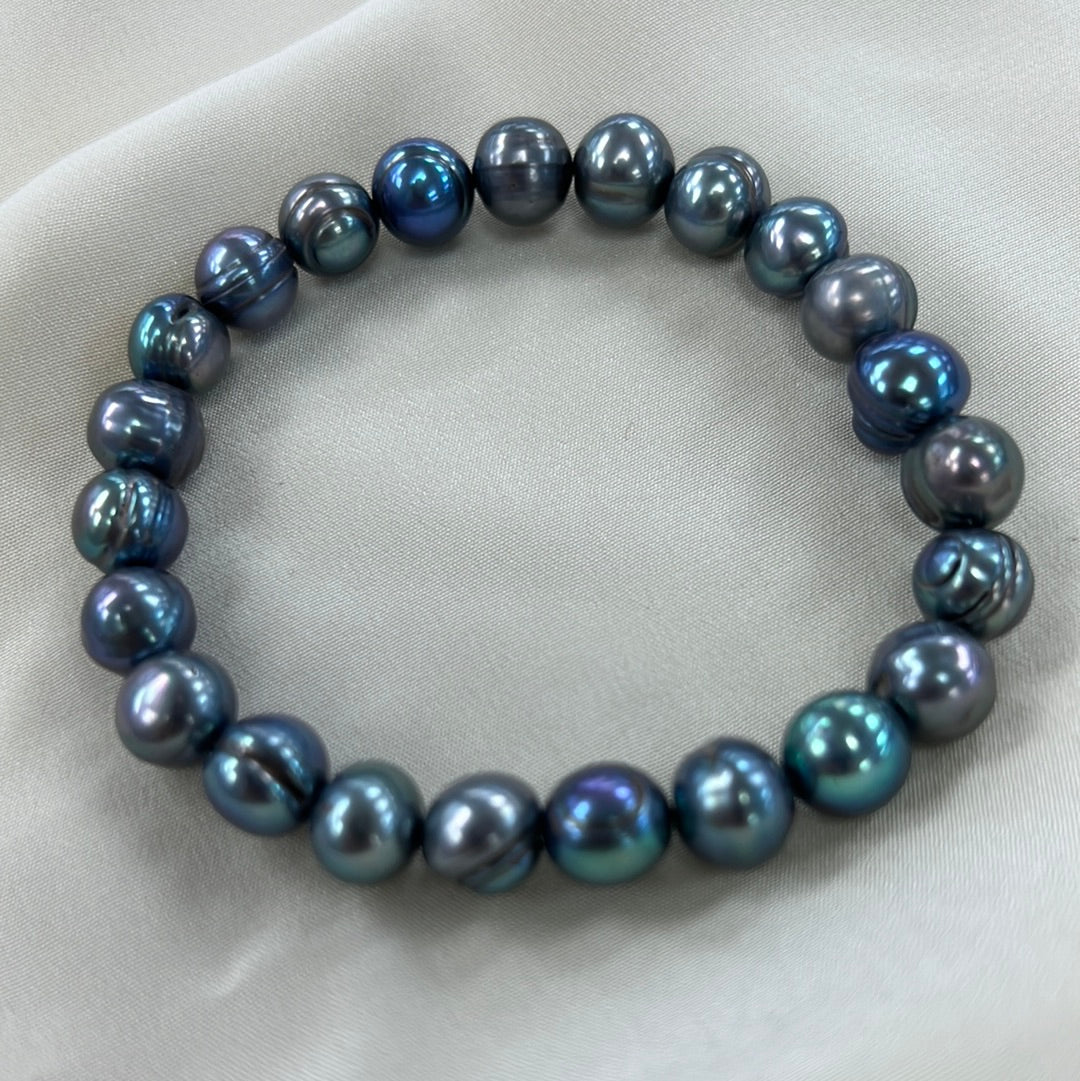 8-9mm Freshwater Pearl Stretch Bracelet
