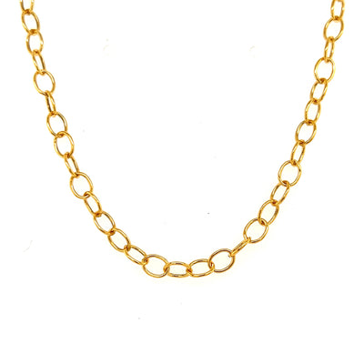 Oval Round Extension Chain - by the foot