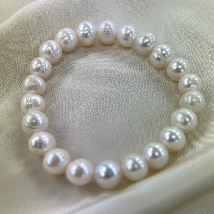 8-9mm Freshwater Pearl Stretch Bracelet