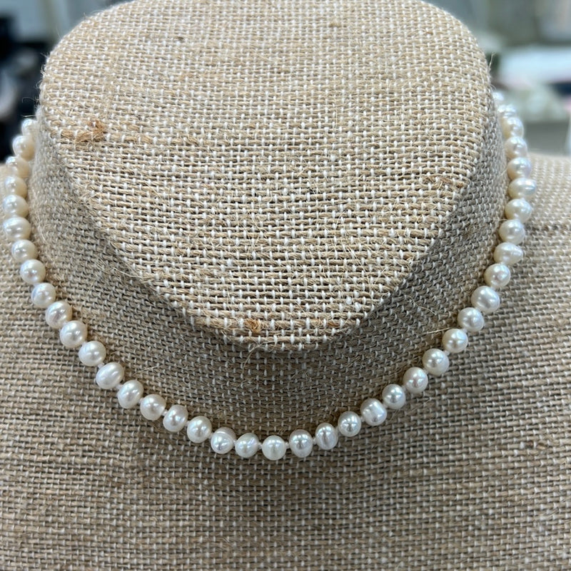 Children’s Knotted Freshwater Pearl Necklace