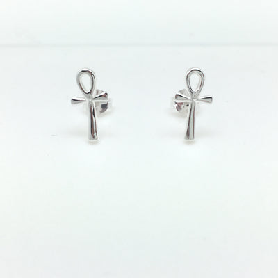 OT3-26793 Tiny Ankh Studs