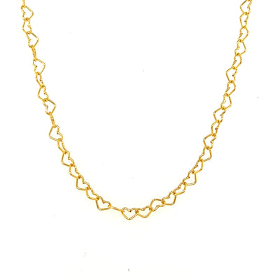 Heart Chain by the foot