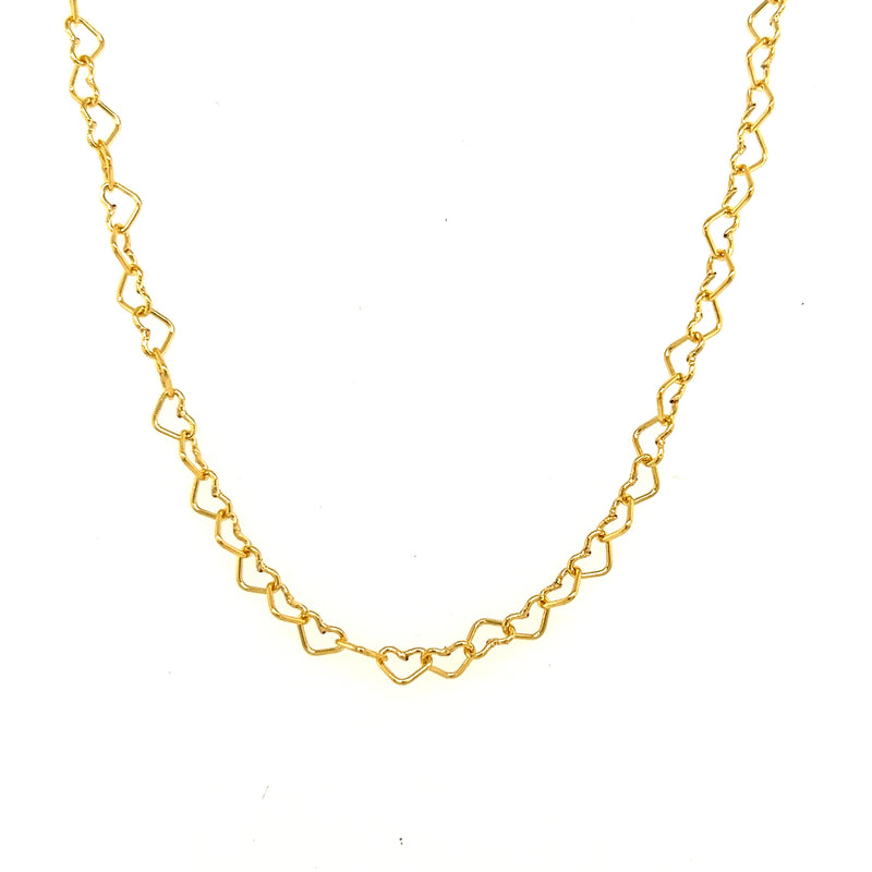 Heart Chain by the foot