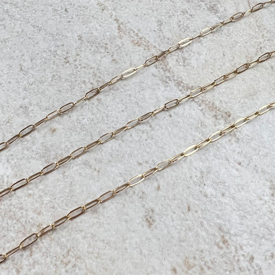 CX54: Paperclip #2 - 1.9mm - Chain by the foot