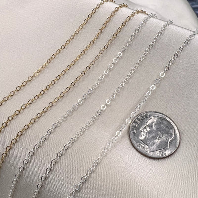 Jewelry chain by the 2025 foot