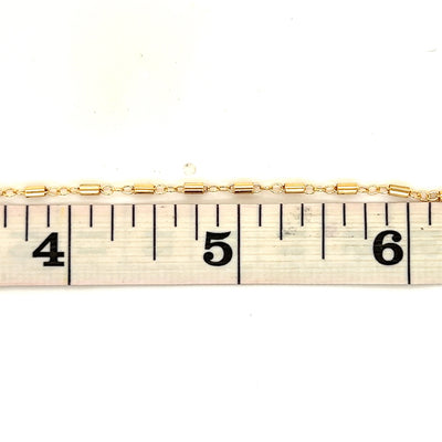 Tube Bar Chain By the Foot