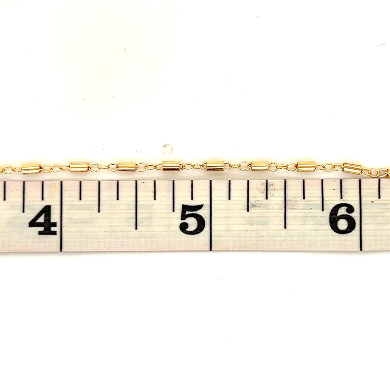Tube Bar Chain By the Foot