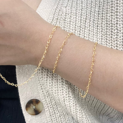 Heart Chain by the foot