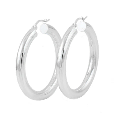 6mm Round Tube Hoops Thick - Multiple Sizes