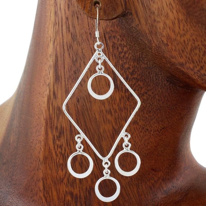 5260094 Geometrical Shape Earrings - Net Price