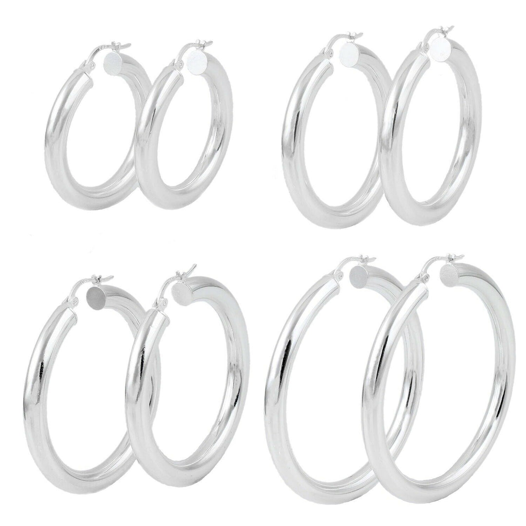 5mm Thick Round Tube Hoops - Multiple Sizes