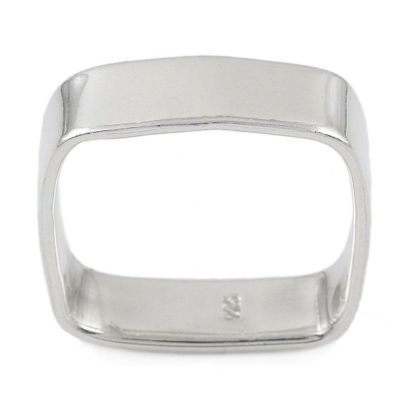 Smooth Square Ring - Comfort Fit