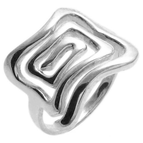 5-1442 Square Spiral Ring